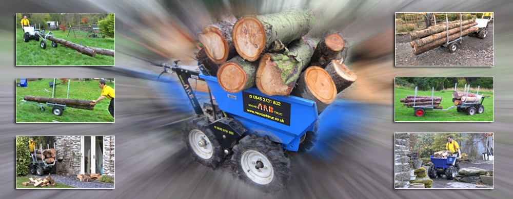 microarbtruc log and timber transporter